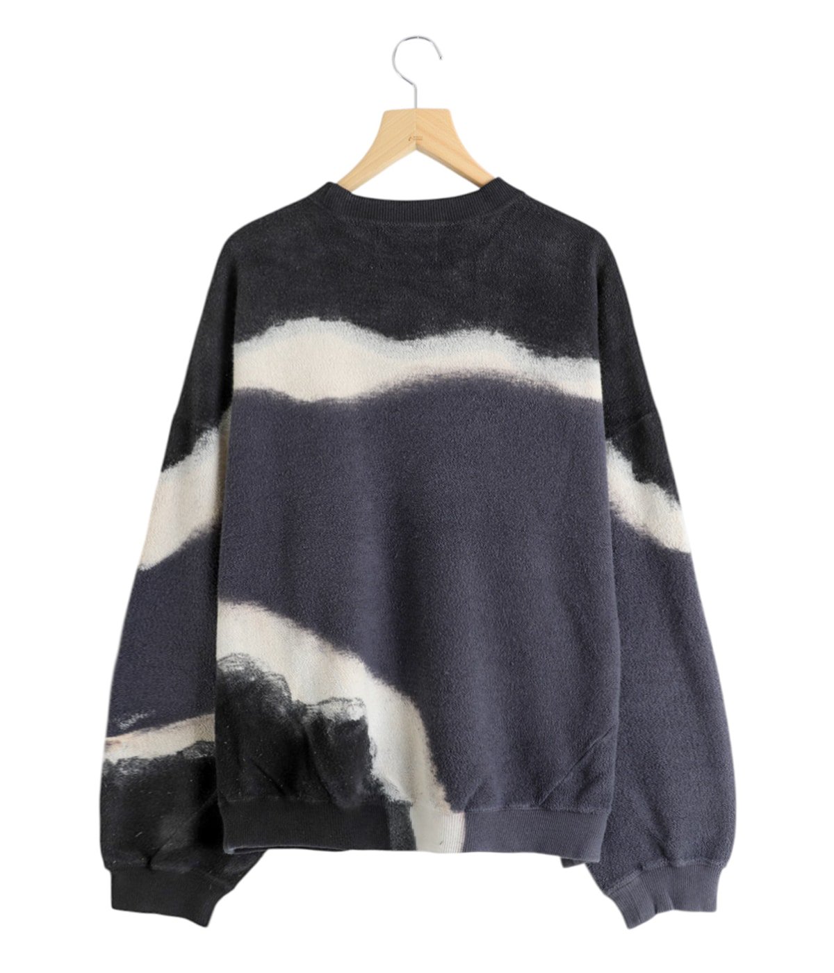 Hand Dye Twist Sweat | NOMARHYTHM TEXTILE(ノーマリズム