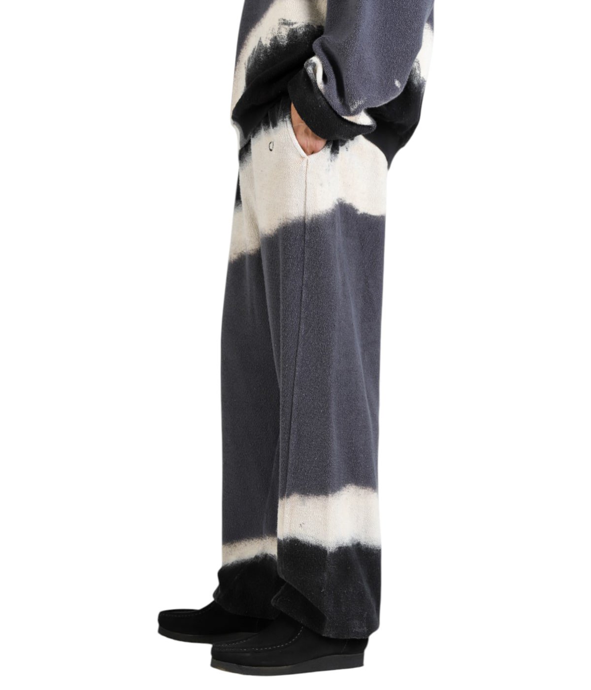 Hand Dye Twist Pants | NOMARHYTHM TEXTILE(ノーマリズム