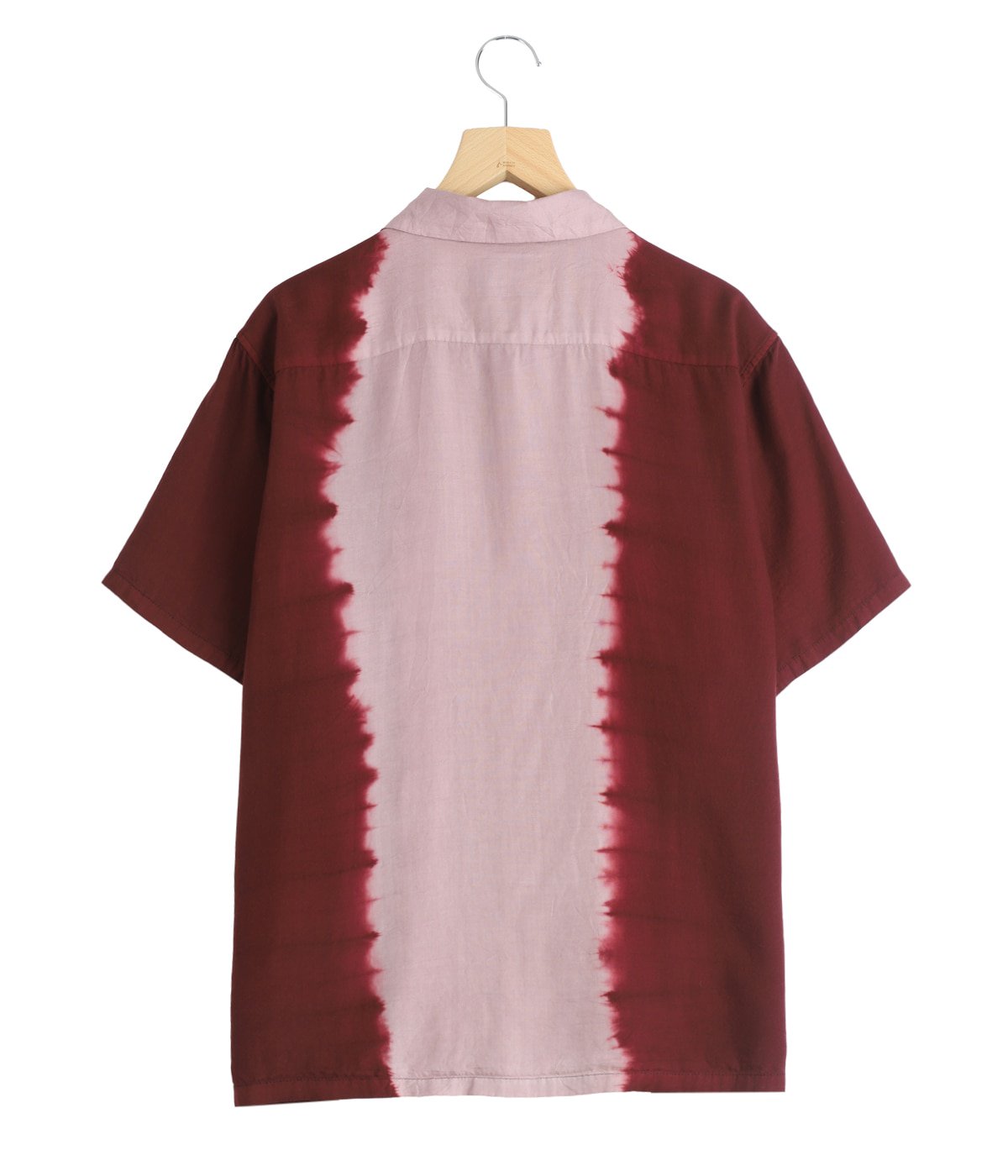 Hand Dye Open Collar SS Shirt | NOMARHYTHM TEXTILE(ノーマリズム