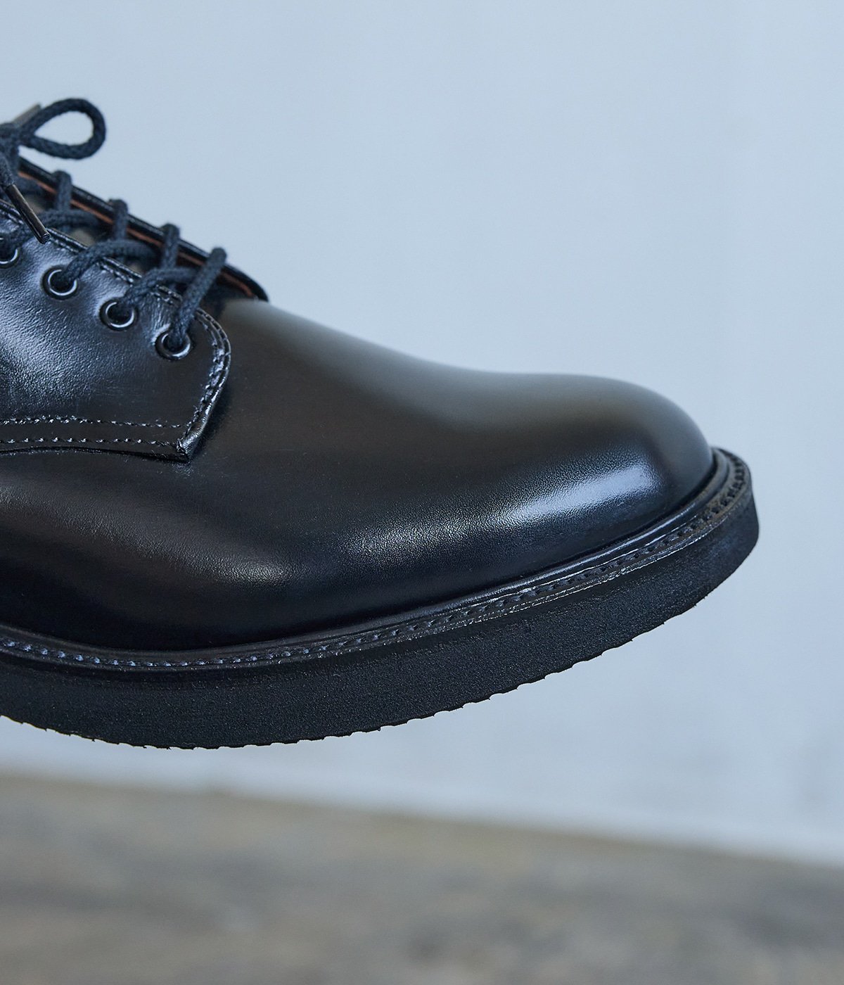 ALDEN ANATOMICA別注カーフPLAIN TOE