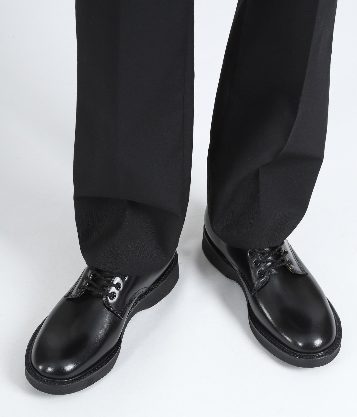 別注5-EYE PLAIN TOE OX. (カーフ・ミリタリーラスト・スーパー