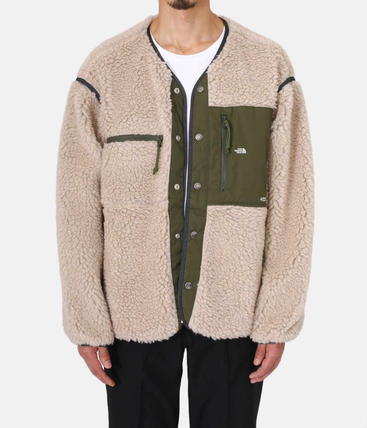 18％OFF Wool Boa Fleece Field Cardigan Lサイズ econet.bi