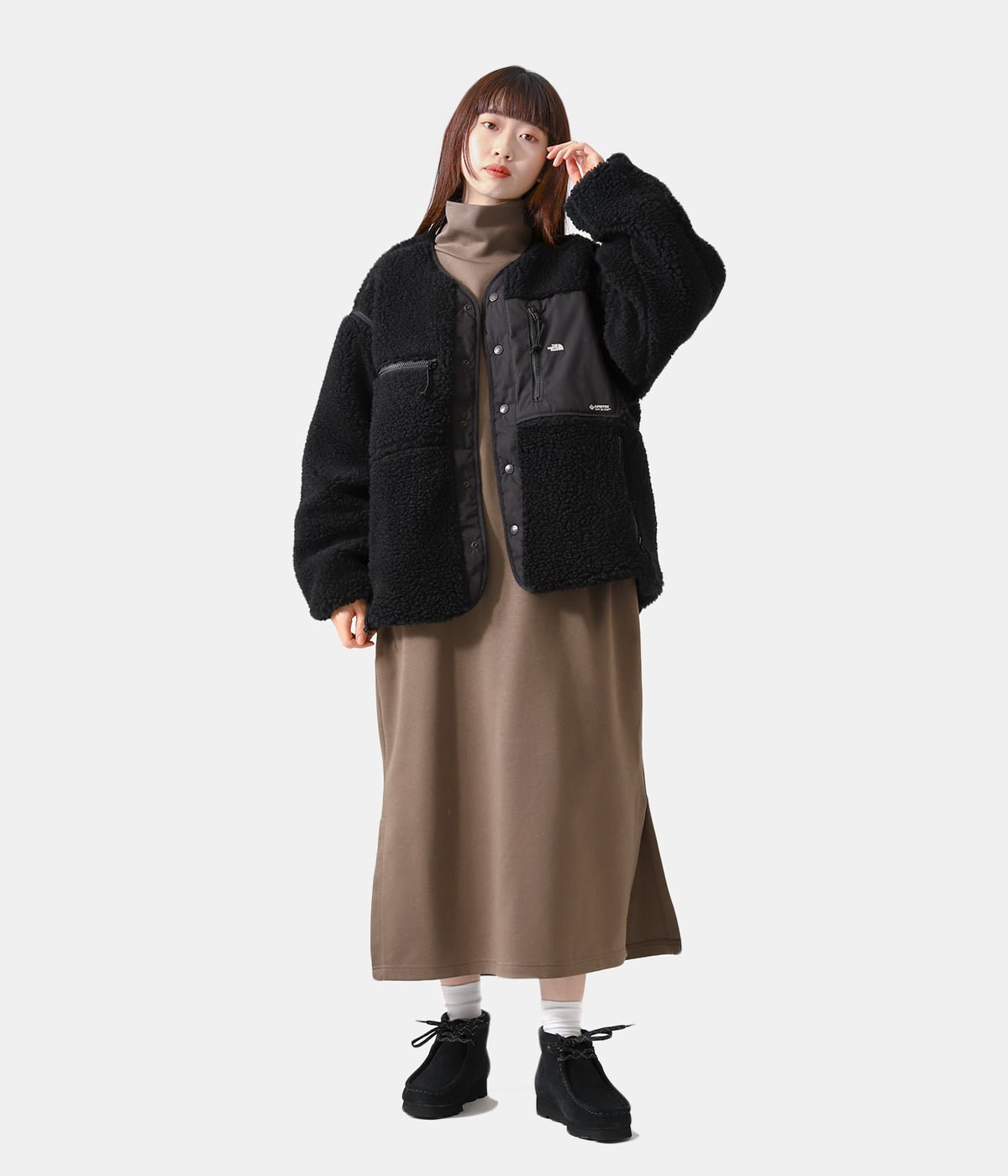 Wool Boa Fleece Field Cardigan | THE NORTH FACE PURPLE LABEL(ザ ...