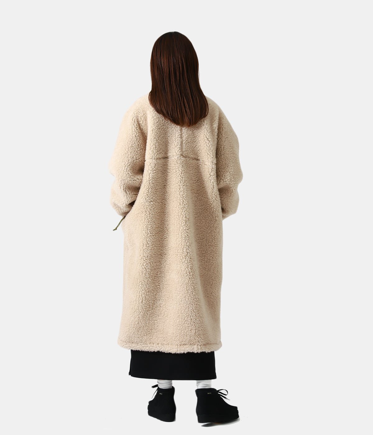 Wool Boa Fleece Field Coat  新品未使用