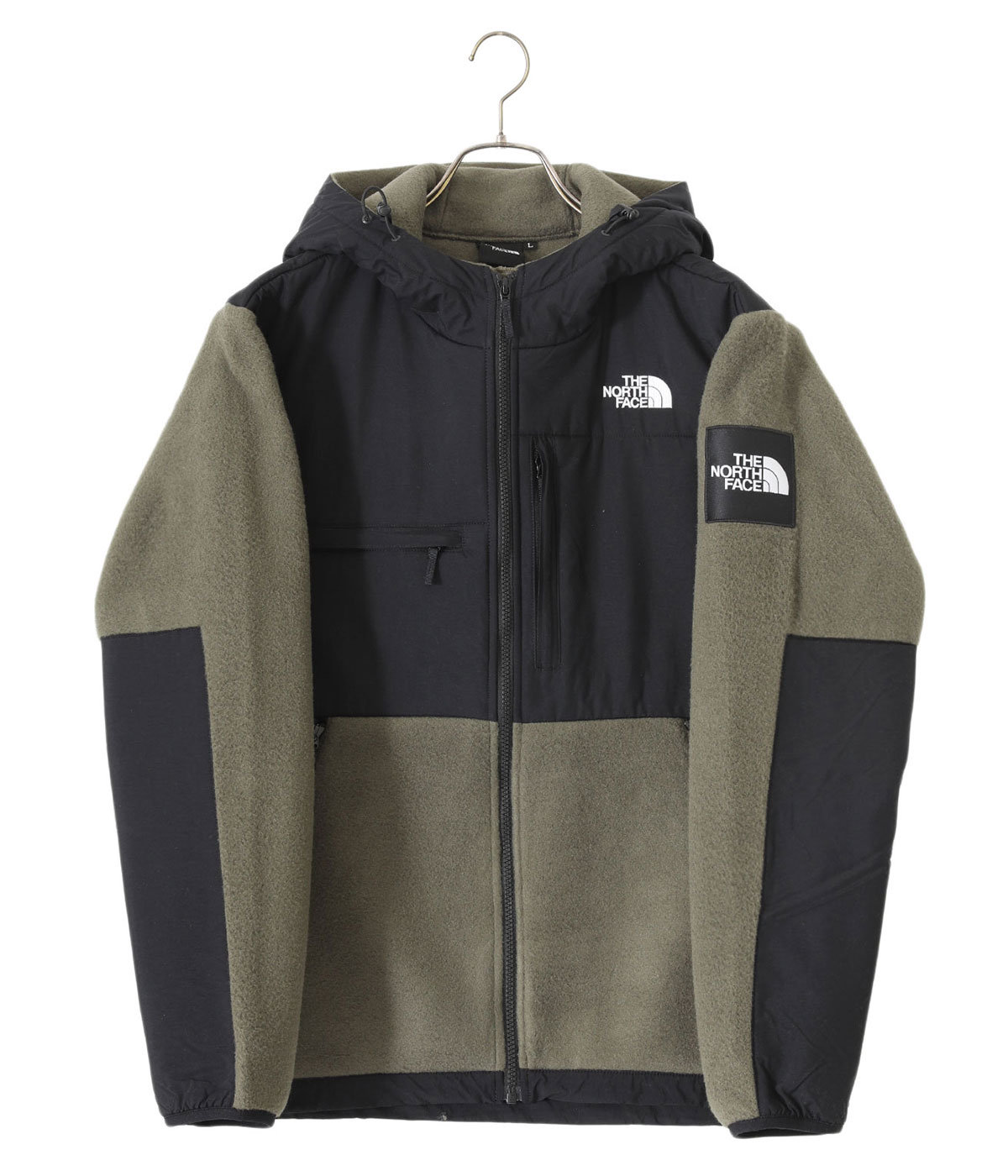 The North Face Denali Hoodie JKT black着丈67cm