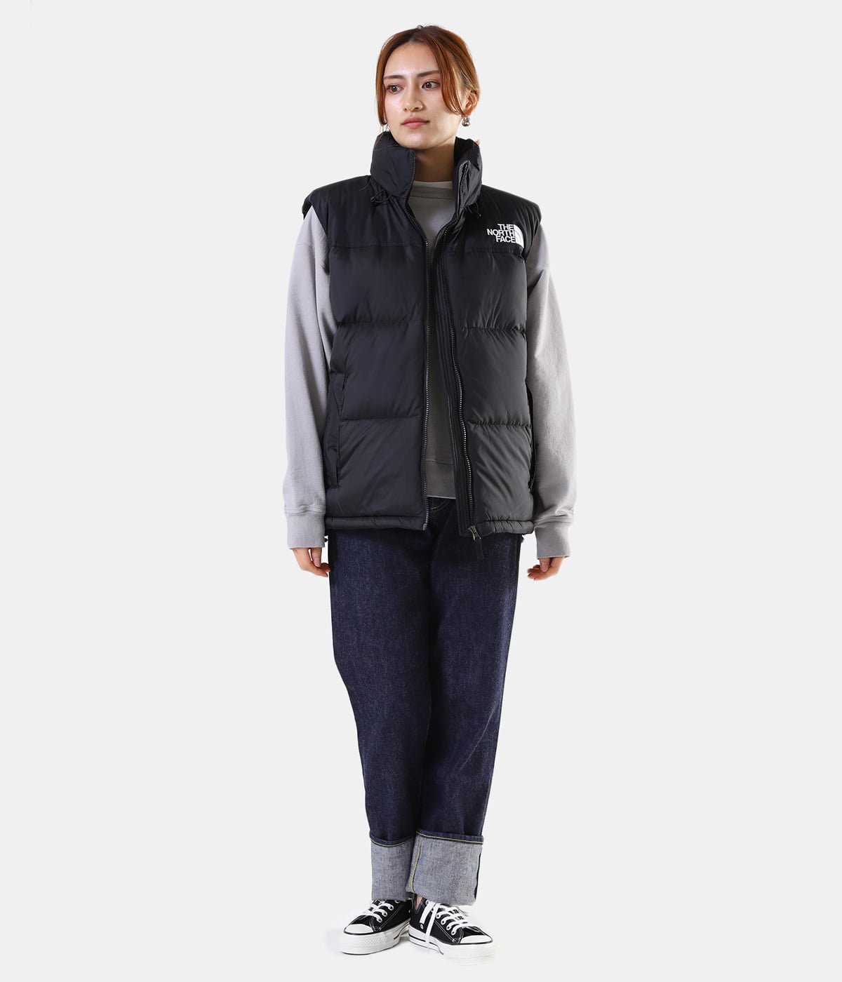 North Face ヌプシベスト レディース M-