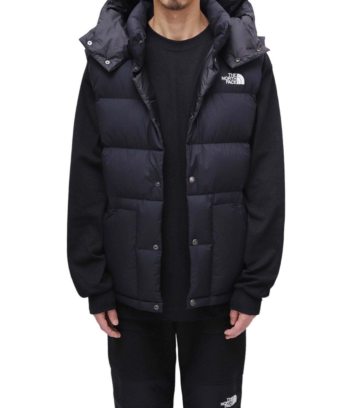 THE NORTH FACE◇CAMP SIERRA VEST/L/ナイロン/NVY/NDW91402-