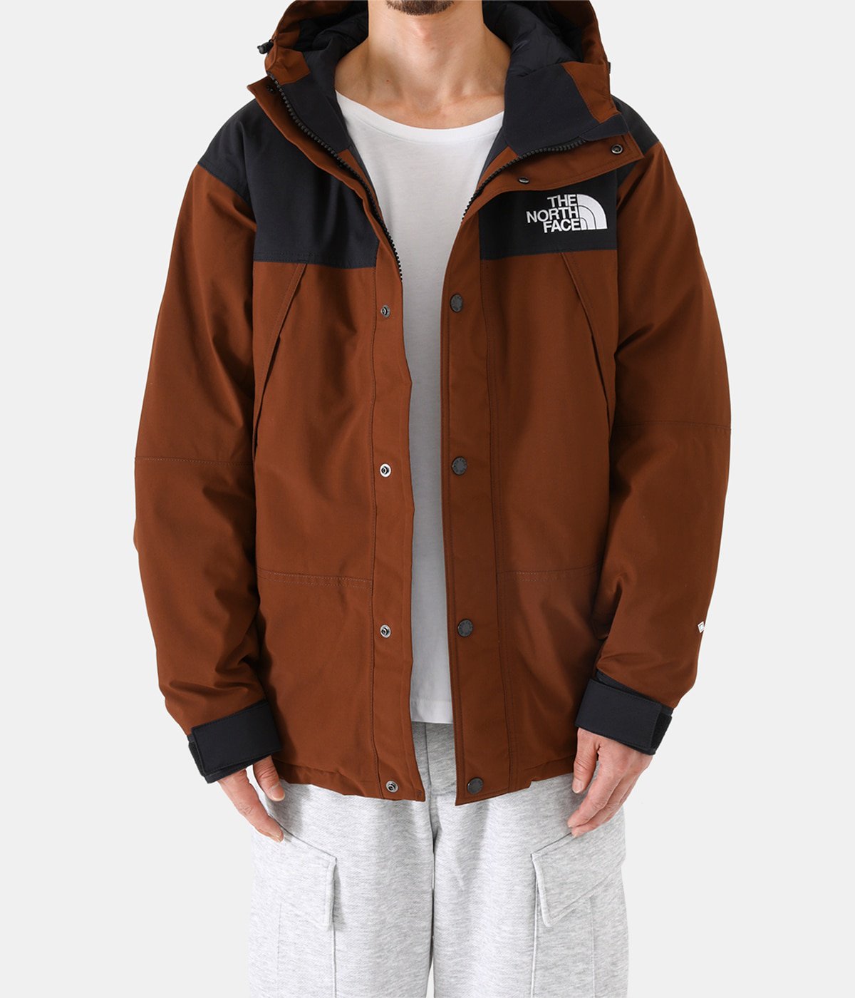 THE NORTH FACE ノースフェイス ダウンジャケット ND92237 Mountain Down Jacket マウンテン ダウン ジャケット ダークオーク ブラウン系 XL【新古品】【未使用】