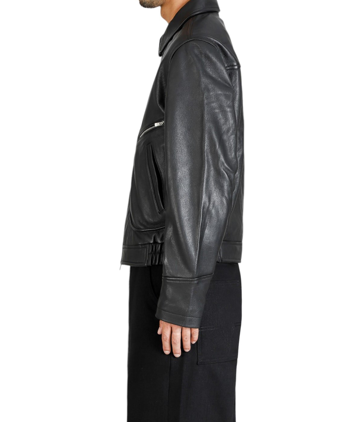 No Maintenance Aero Leather Jacket