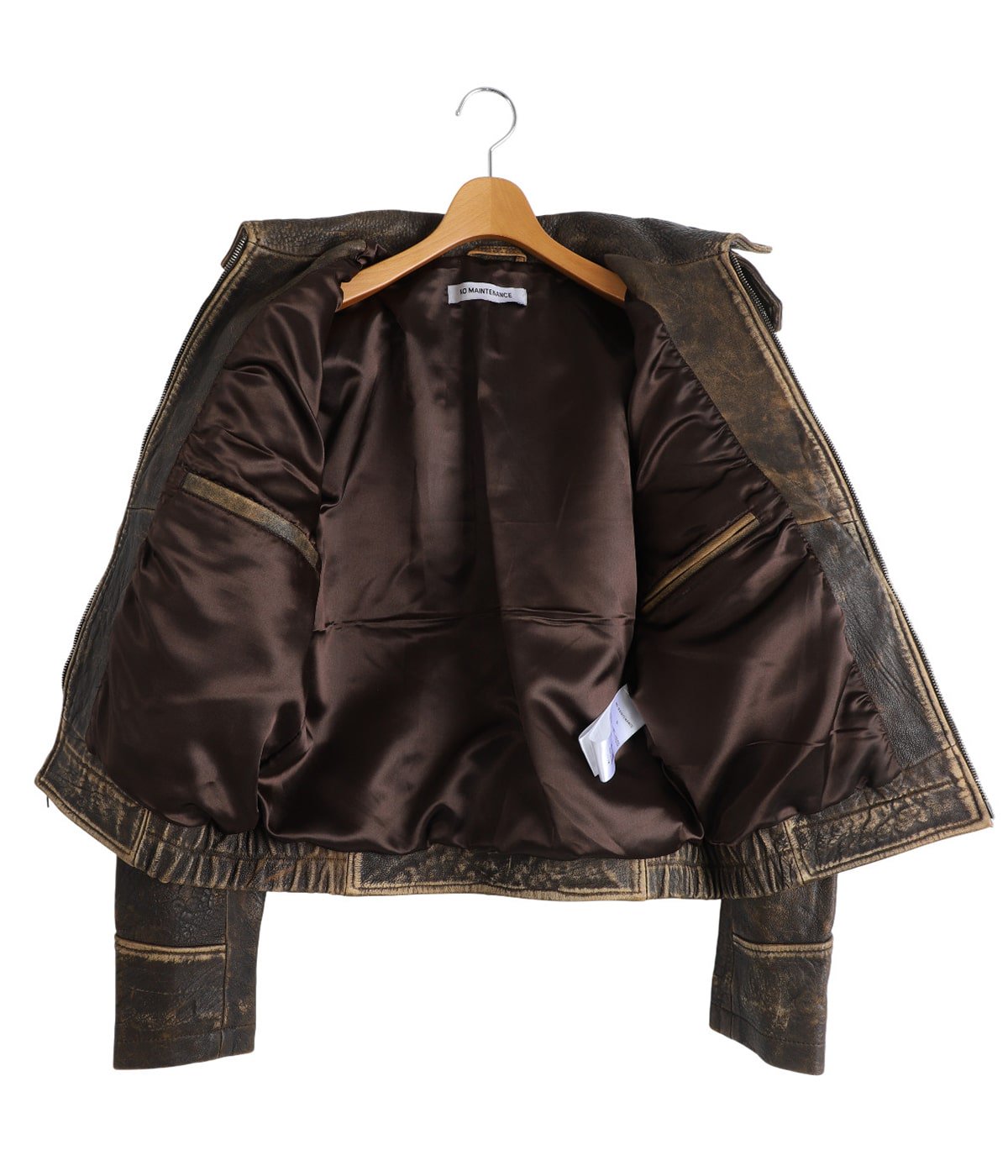 AERO LEATHER JACKET | NO MAINTENANCE(ノーメンテナンス) / アウター