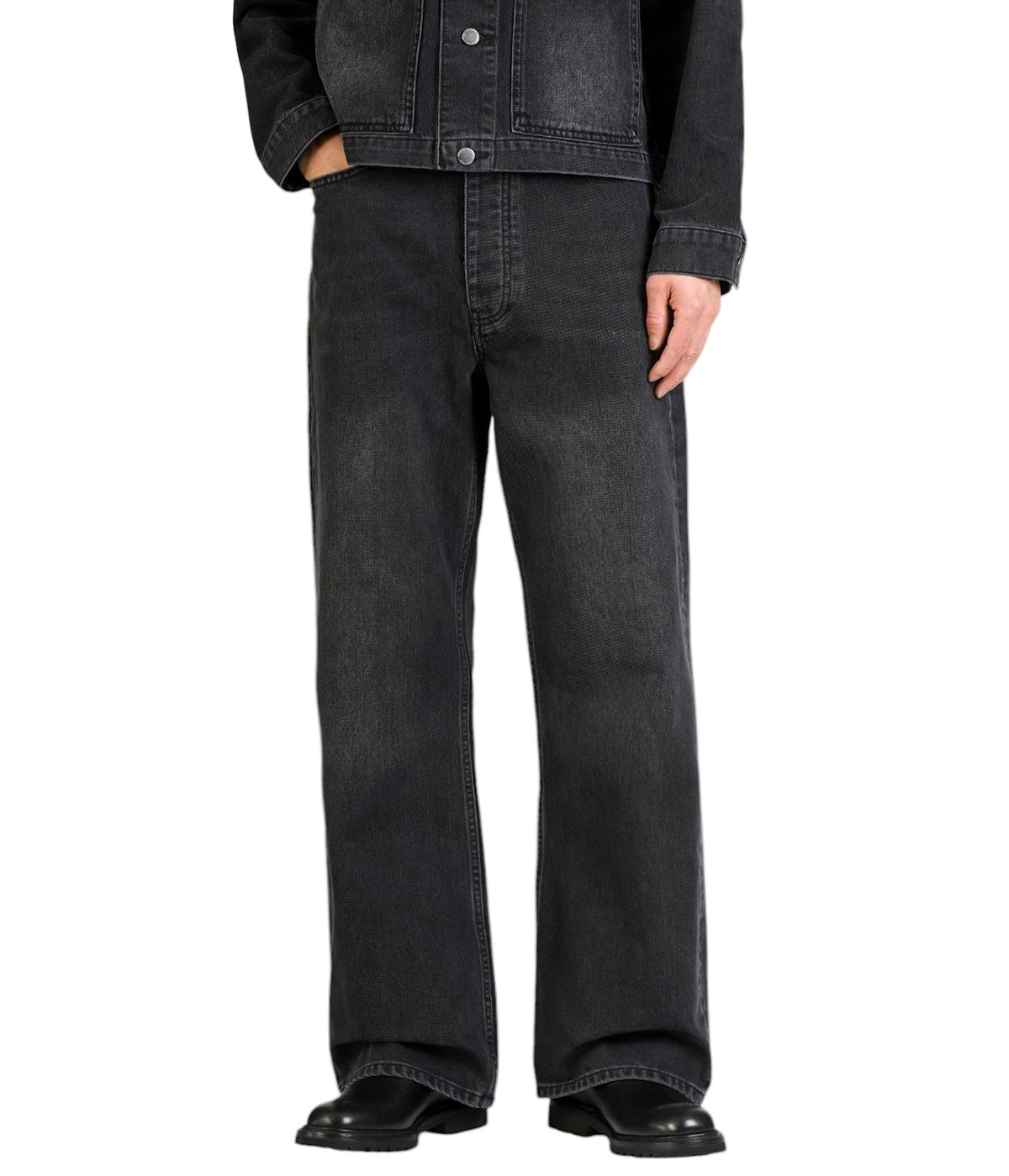 NO MAINTENANCE - 【残り一点】Dark Wash Japanese Baggy Denim