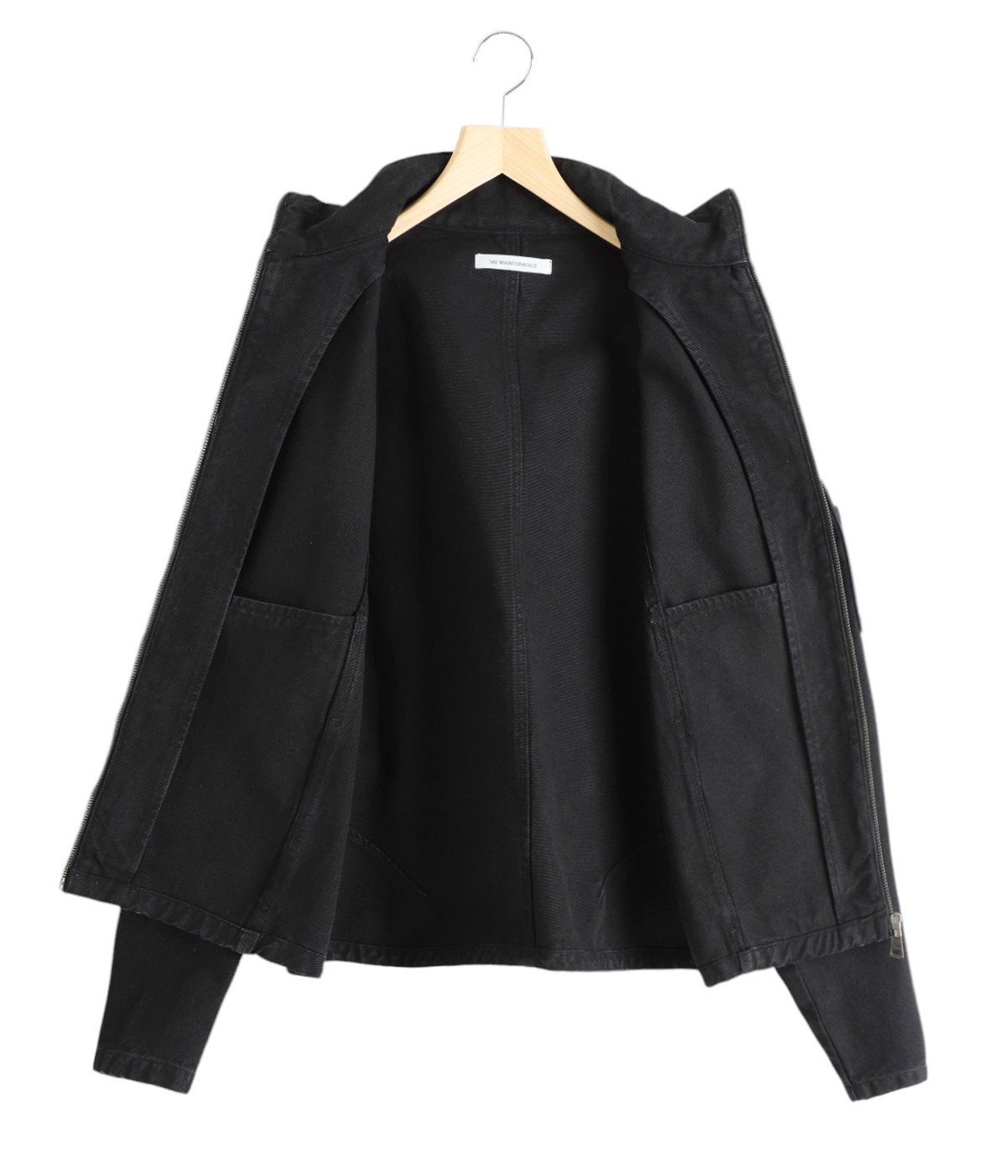 HIGH COLLAR CANVAS JACKET | NO MAINTENANCE(ノーメンテナンス 