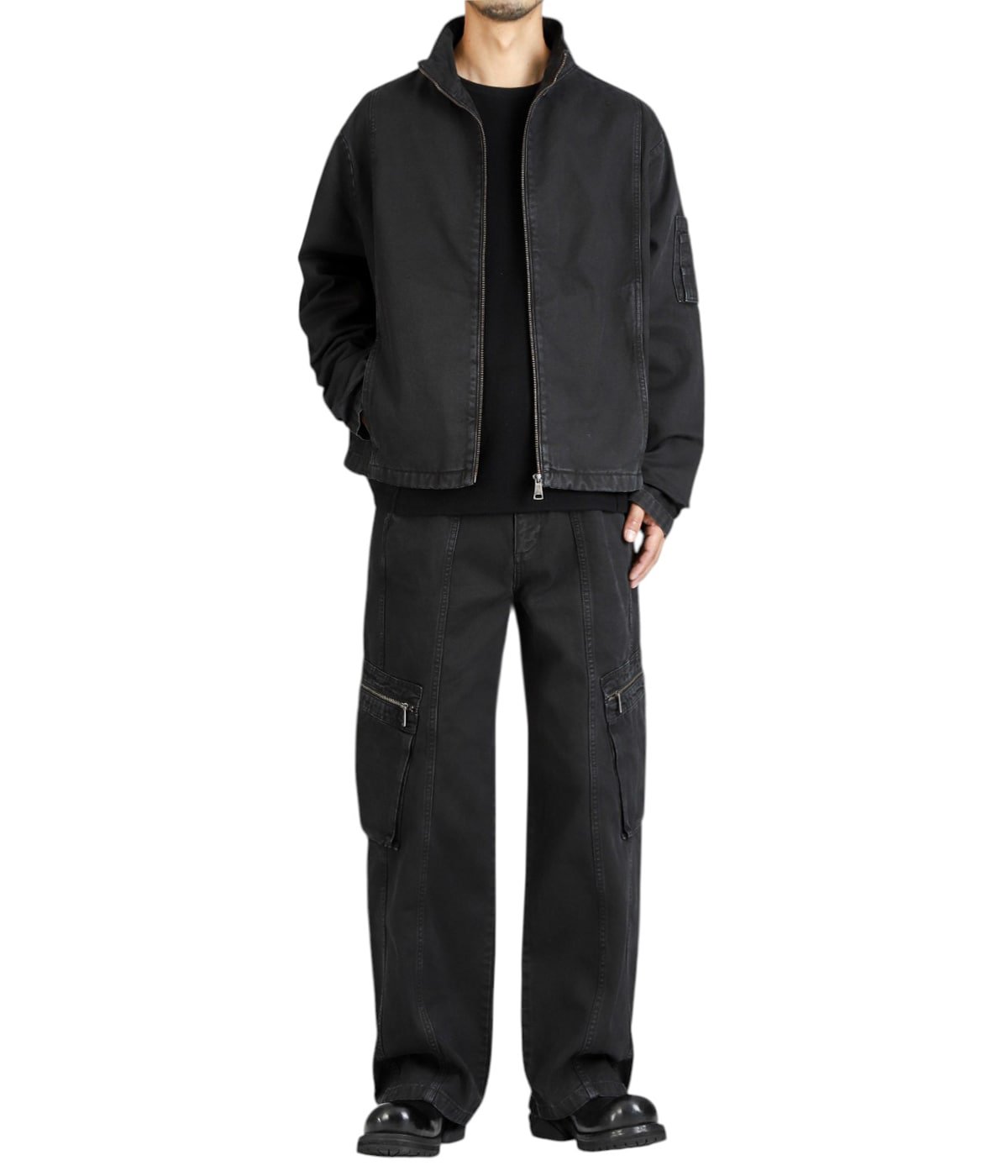 HIGH COLLAR CANVAS JACKET | NO MAINTENANCE(ノーメンテナンス