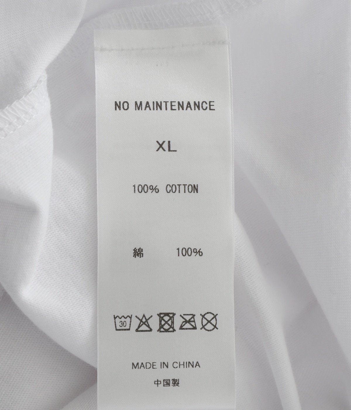 LERA SINGLE STITCH TEE | NO MAINTENANCE(ノーメンテナンス 