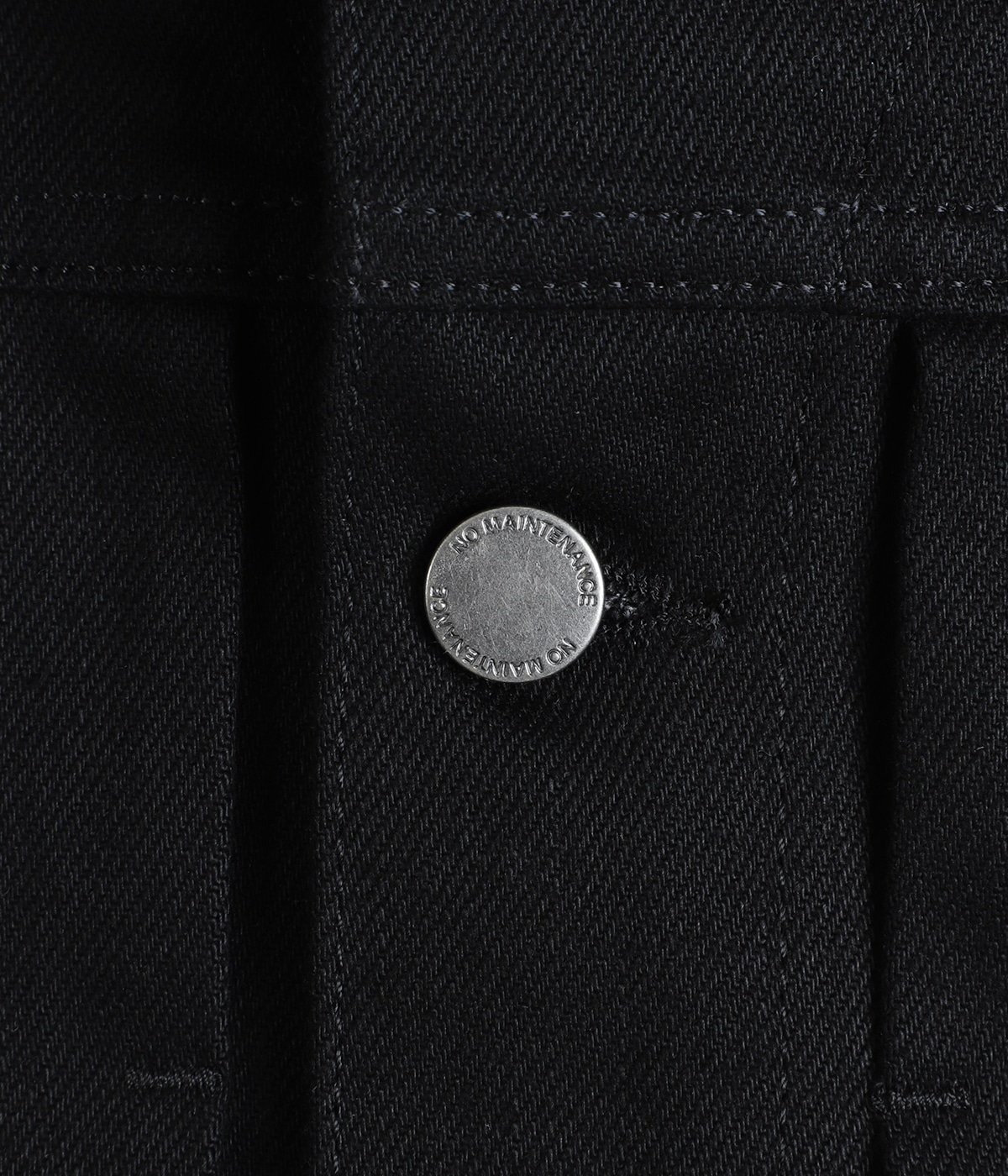 ジャケット・アウター NO MAINTENANCE Black Trucker Jacket S HAZE TRUCKER JACKET | NO MAINTENANCE(ノーメンテナンス