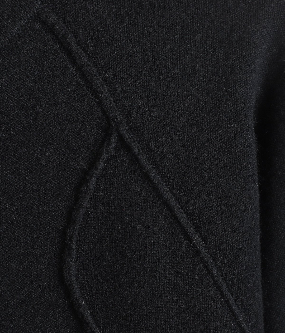 CASHMERE RAW SEAM KNIT | NO MAINTENANCE(ノーメンテナンス
