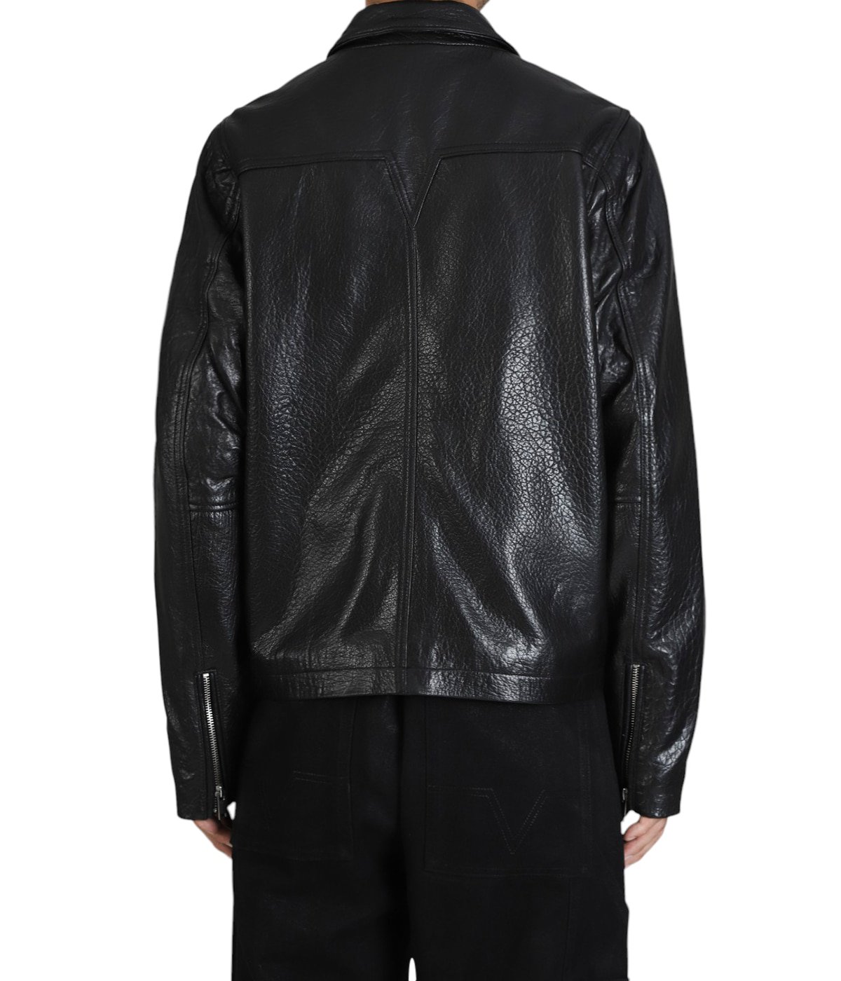 ジャケット・アウター NO MAINTENANCE LEATHER MECHANIC JACKET Black-Lambskin-Mechanic-Jacket