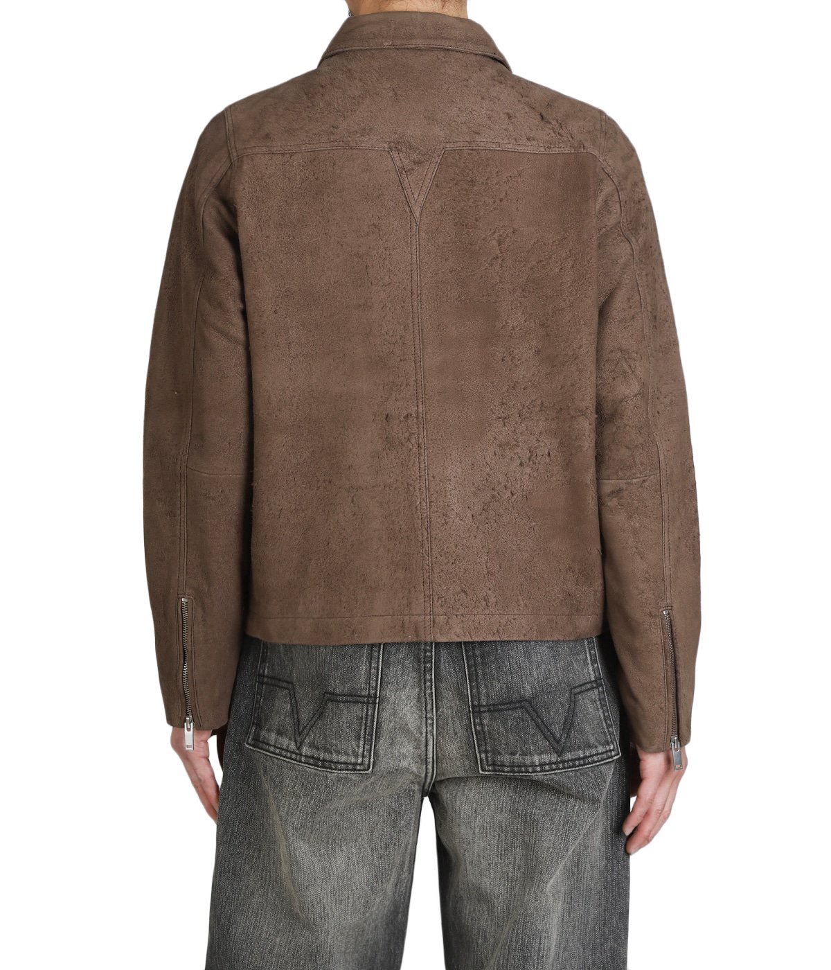 ジャケット・アウター no maintenance MECHANIC JACKET V3 No Maintenance - Black Lambskin Mechanic V3 Jacket | NO MAINTENANCE