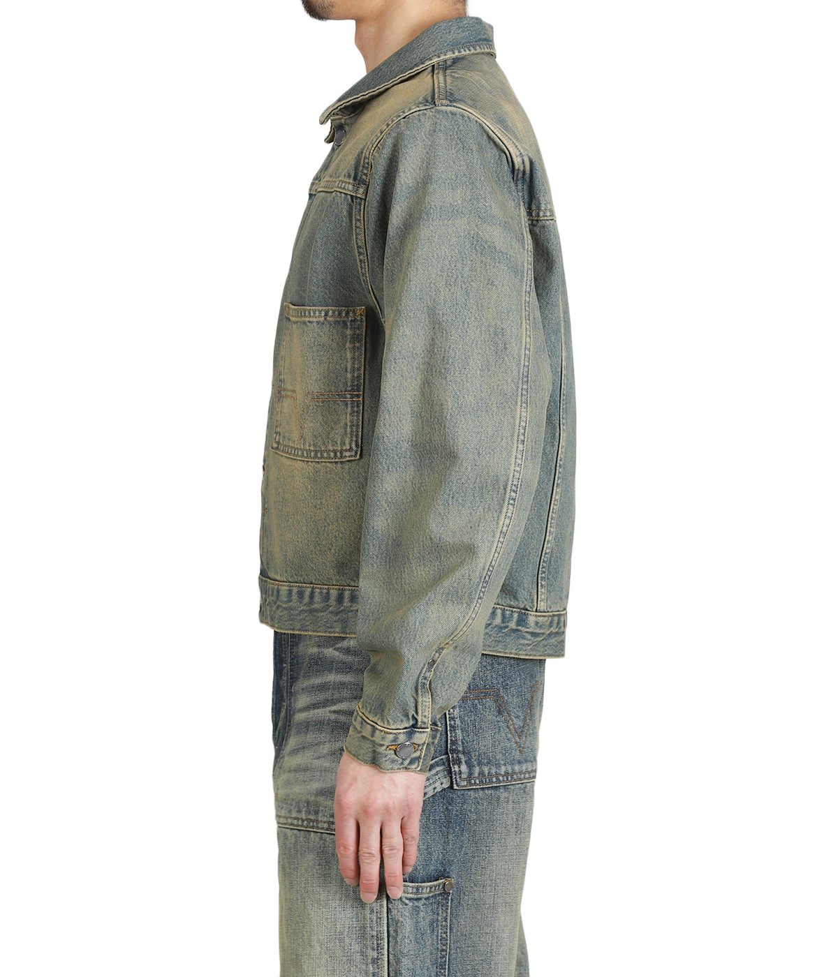 HAZE TRUCKER JACKET | NO MAINTENANCE(ノーメンテナンス) / アウター