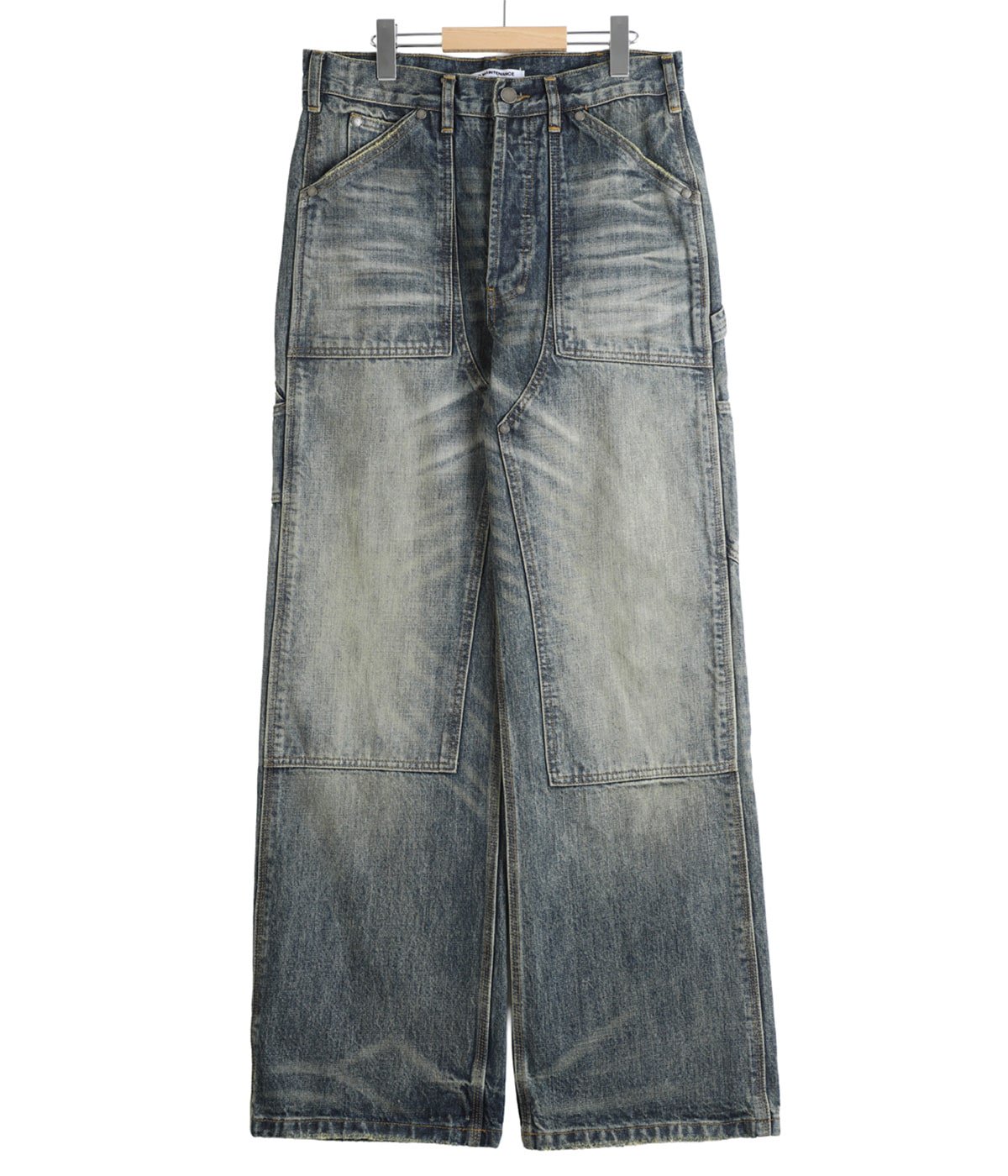 JAPANESE DENIM DOUBLE KNEE | NO MAINTENANCE(ノーメンテナンス