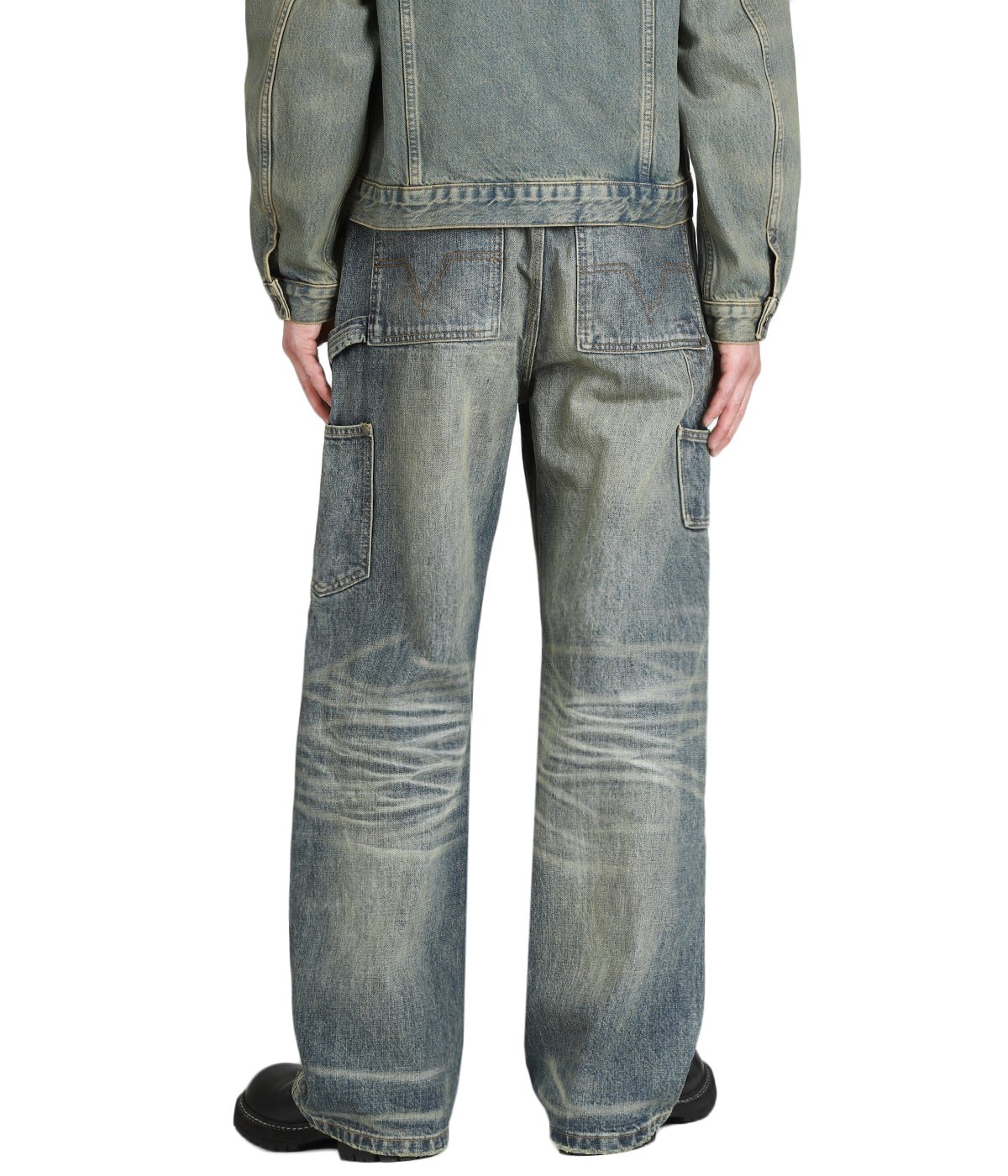 JAPANESE DENIM DOUBLE KNEE | NO MAINTENANCE(ノーメンテナンス