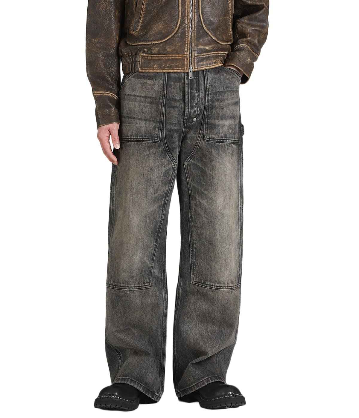 JAPANESE DENIM DOUBLE KNEE | NO MAINTENANCE(ノーメンテナンス
