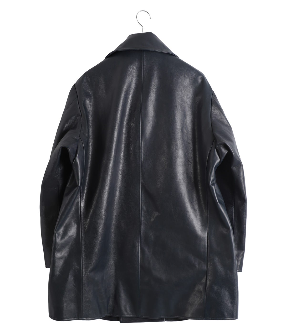 激レア♣︎evoke wool Leather P-COAT 袖レザーピーコート 楽天市場】レザーコート レザー ピーコート pコート メンズ 本革