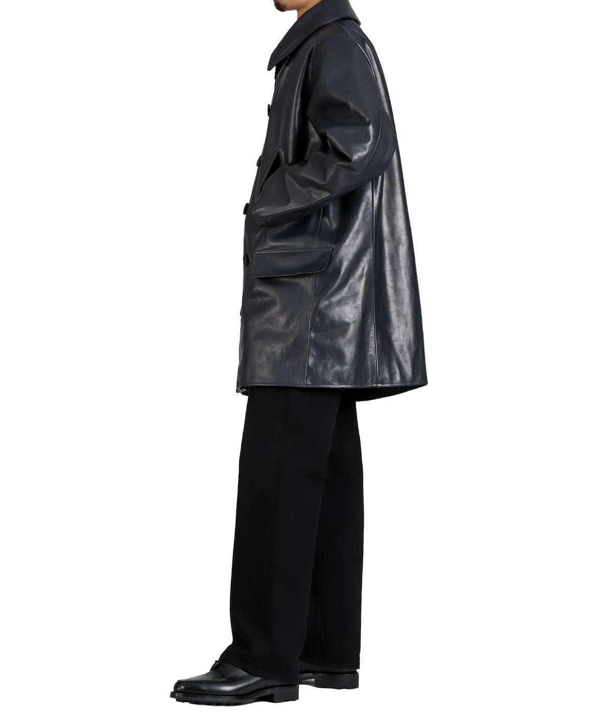 L.MCLAGAN / L.マクラガン ( ブラウンコアカウレザー 13ボタン