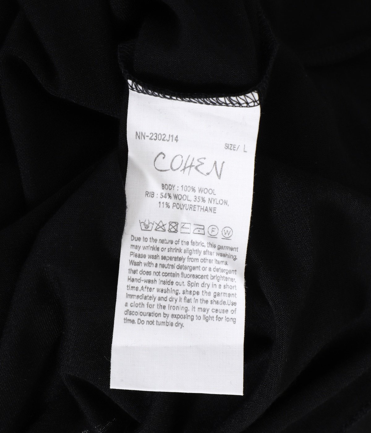 【未使用】NICENESS ナイスネス 半袖シャツ アンドリュー ブラック L 未使用】NICENESS ナイスネス 半袖シャツ アンドリュー ブラック L