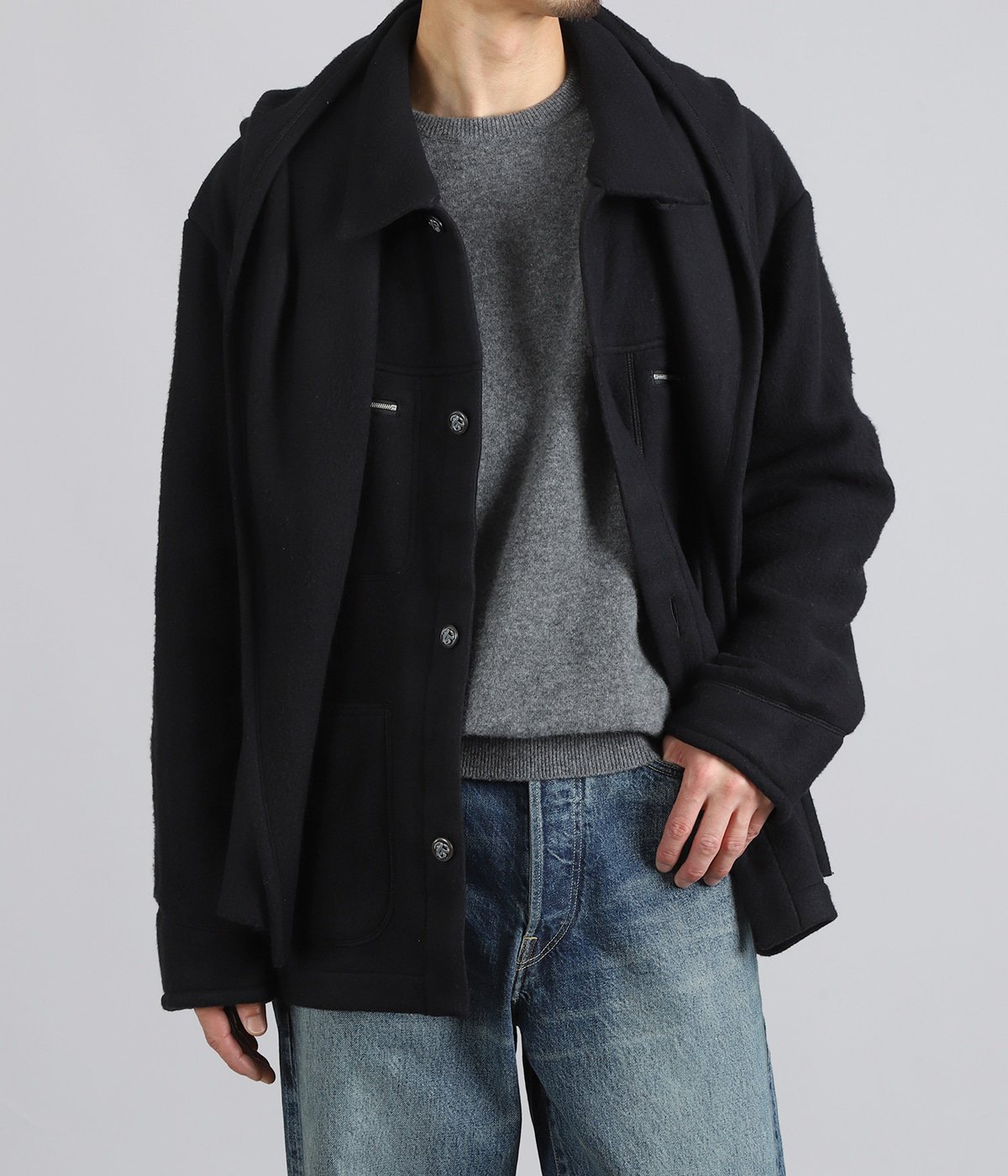 model（175cm / 60kg）B85 W75 H92 着用サイズ：M