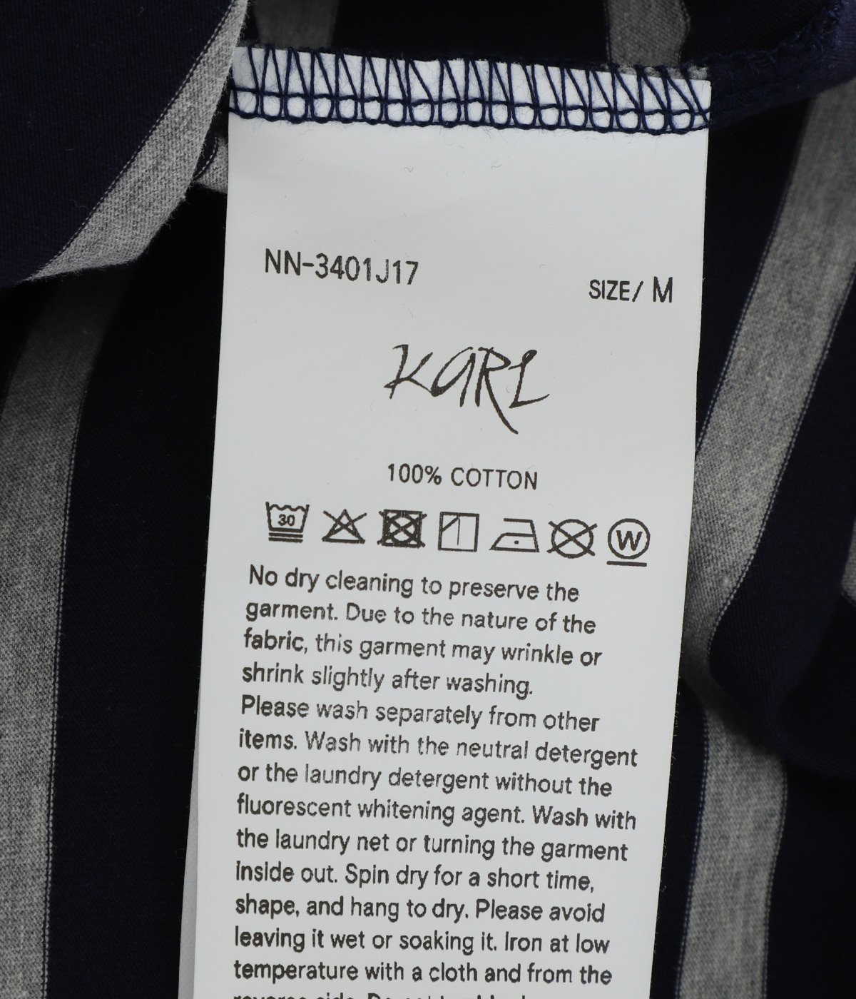 KARL / カール (ハンドステンシルブリーチ Tee (S/S)) | NICENESS