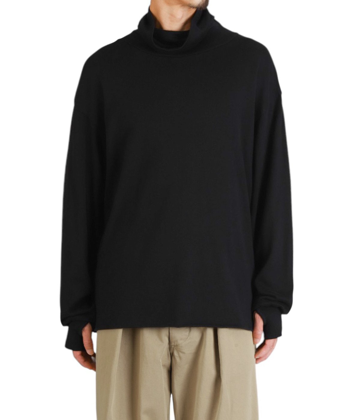 BUCKLEY / バックリィ ( コットンカシミヤ ルーズネック L/S