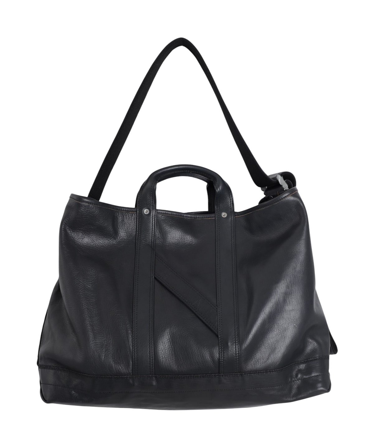 NICENESS T.LEDZ ブラウン トートバッグ T.LEDZ / T.レッズ( ショルダートートバッグ - オイルドホース