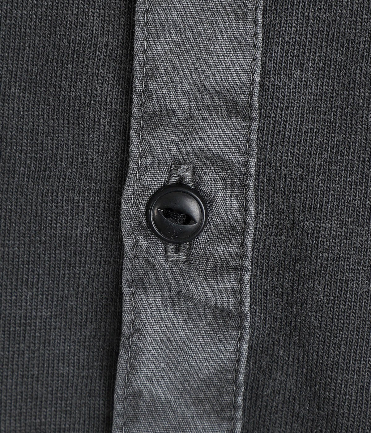 DWELLER L/S HENRY NECK TEE COTTON JERSEY PIGMENT DYE | nonnative