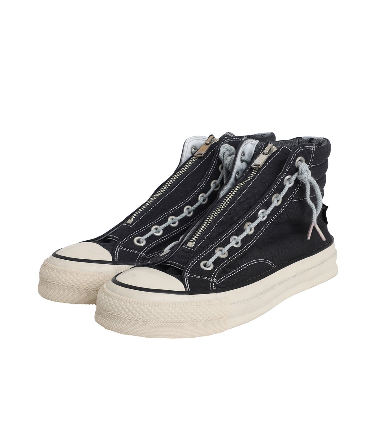SPINGLE × nonnative DWELLER TRAINER 2 HI COTTON CANVAS OVERDYED