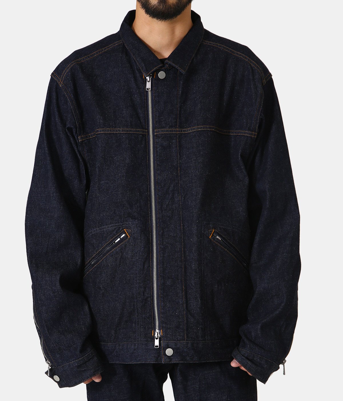 TRUCKER BLOUSON COTTON 13oz DENIM OW | nonnative(ノンネイティブ