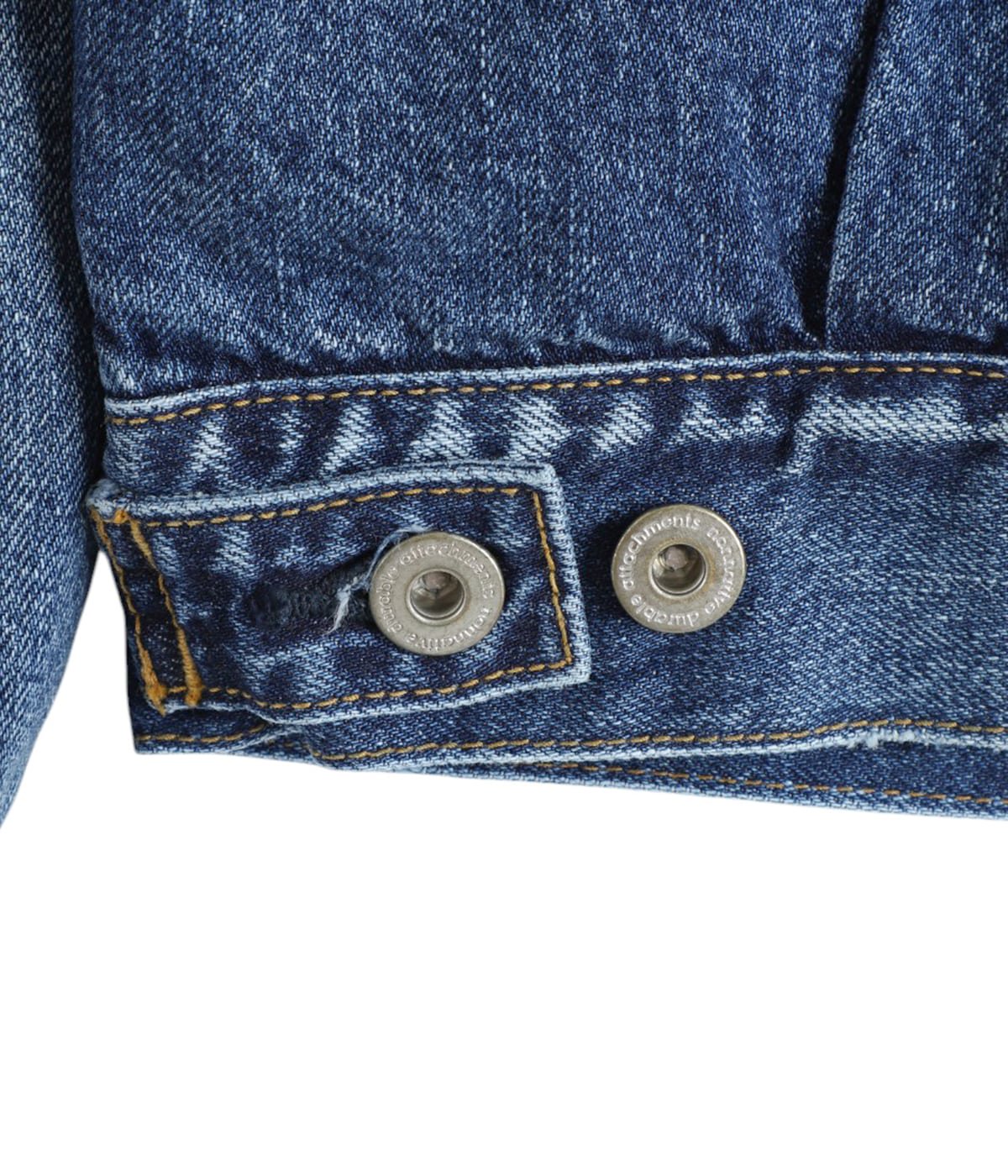 TRUCKER BLOUSON COTTON 11.5oz DENIM VW LIGHT WITH WINDSTOPPER 