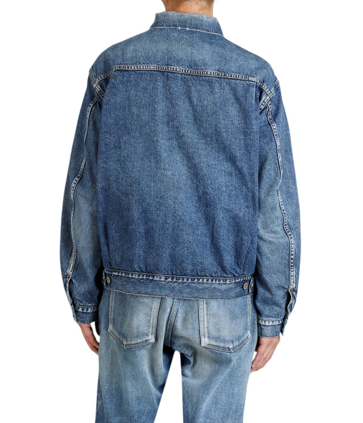 TRUCKER BLOUSON COTTON 11.5oz DENIM VW LIGHT WITH WINDSTOPPER