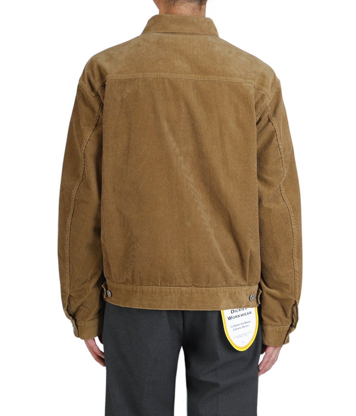 TRUCKER BLOUSON COTTON CORD SULFUR DYE WITH WINDSTOPPER