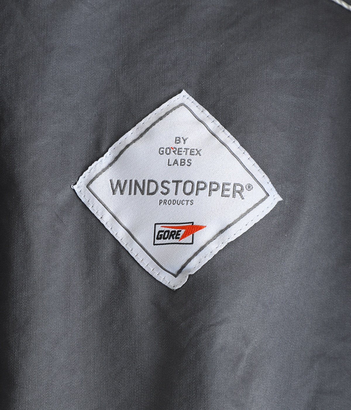 TROOPER JACKET COTTON BACKSATIN PIGMENT DYE WITH WINDSTOPPER 