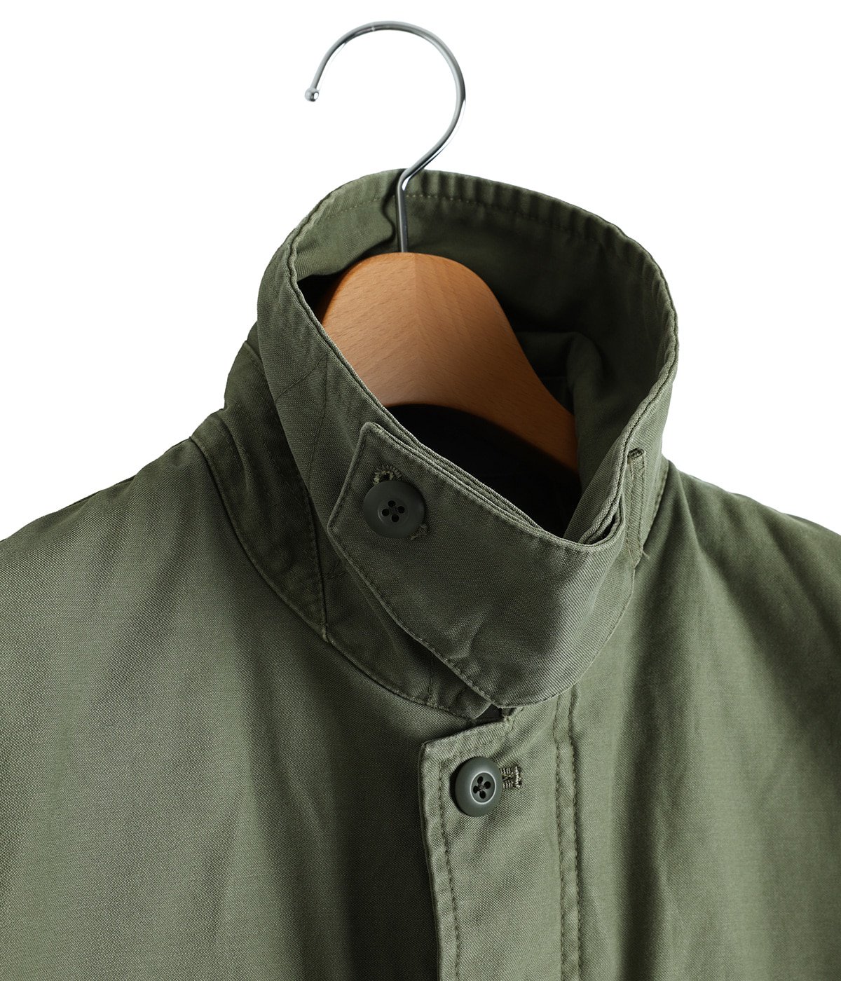 TROOPER JACKET COTTON BACK SATIN VW WITH WINDSTOPPER | nonnative
