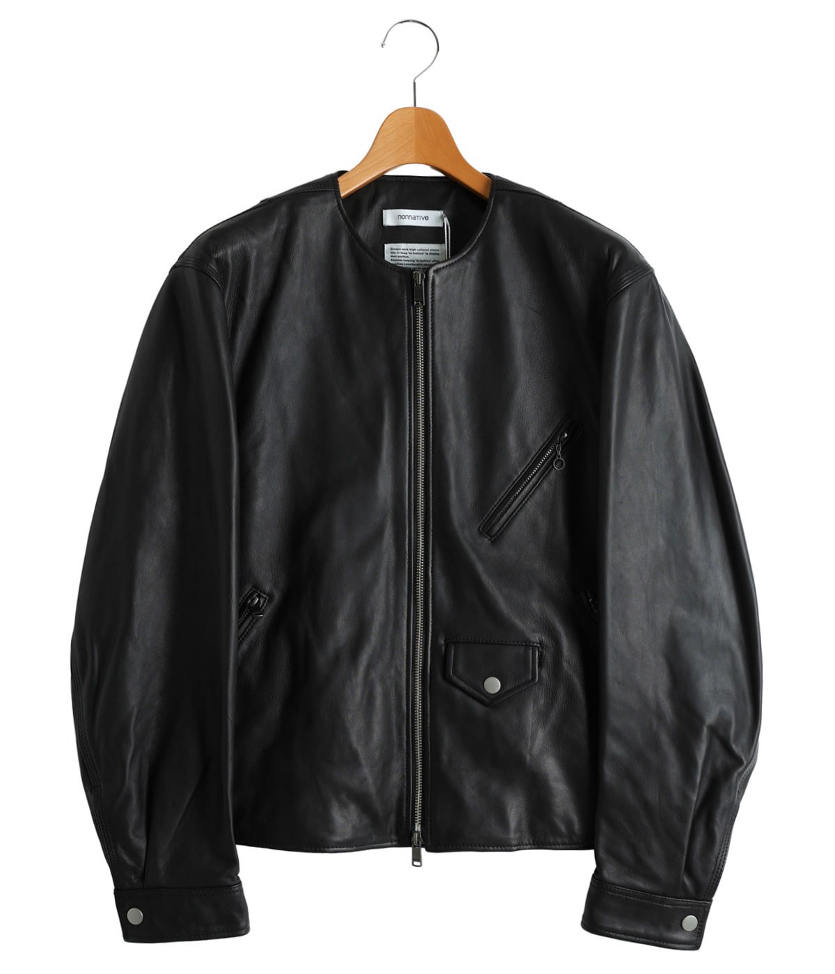 RIDER BLOUSON SHEEP LEATHER WITH WINDSTOPPER | nonnative(ノン