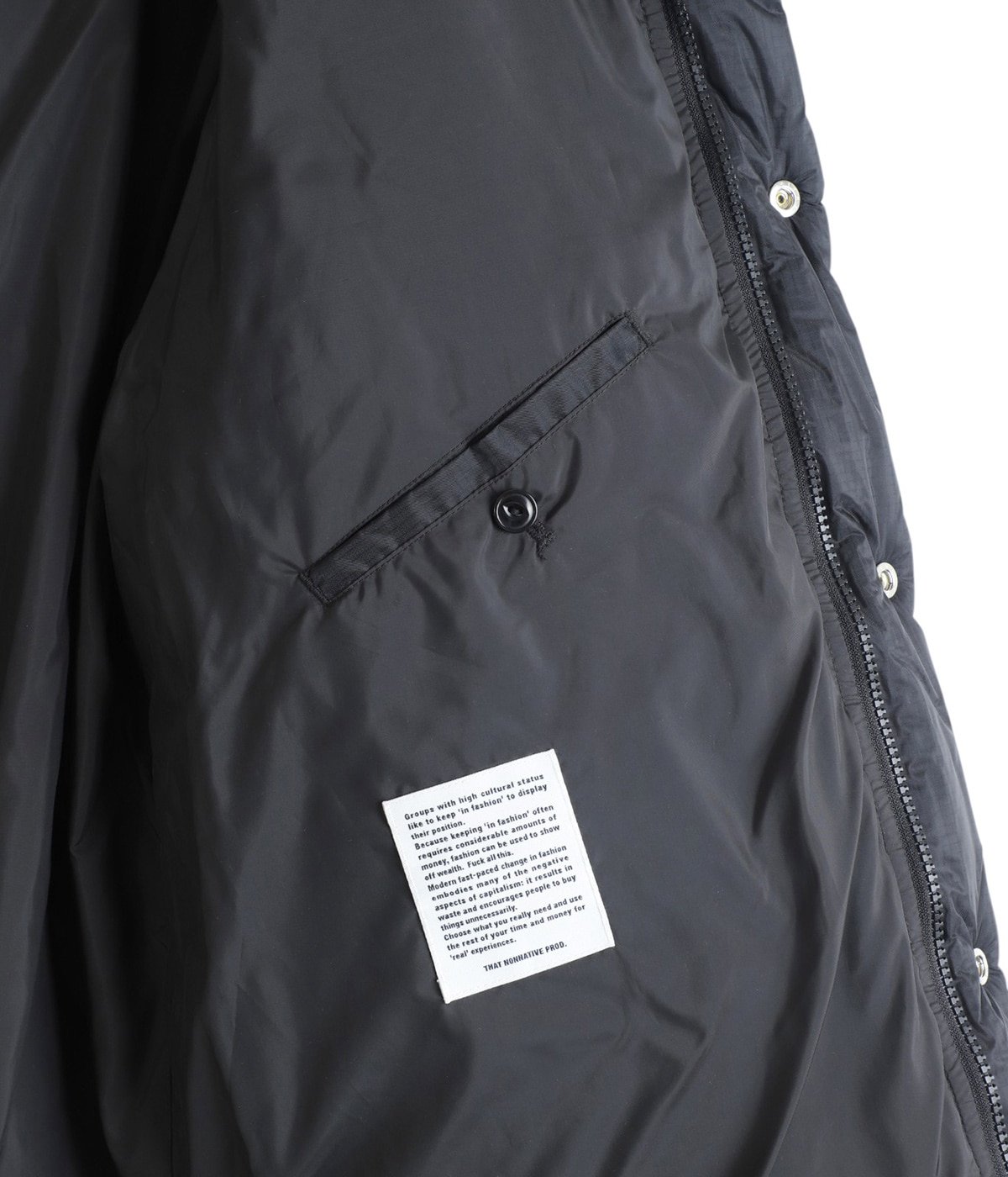 EXPLORER DOWN JACKET NYLON RIPSTOP WITH WINDSTOPPER 2L | nonnative