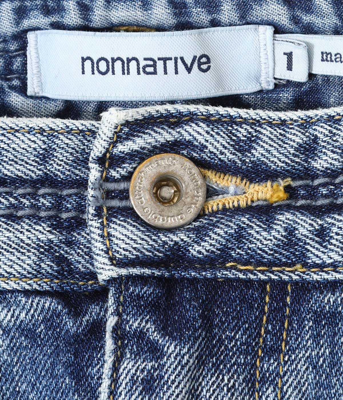 NONNATIVE ノンネイティブ 品番 NN-P4103 BRAD 加工 デニムパンツ