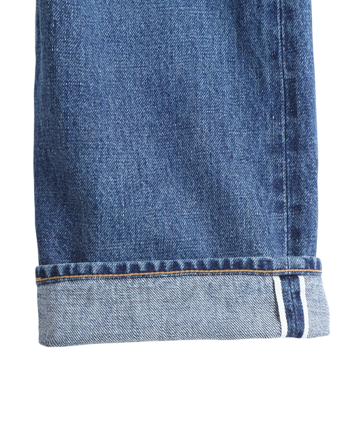 DWELLER 5P JEANS TP COTTON 13.5oz SELVEDGE DENIM VW LIGHT