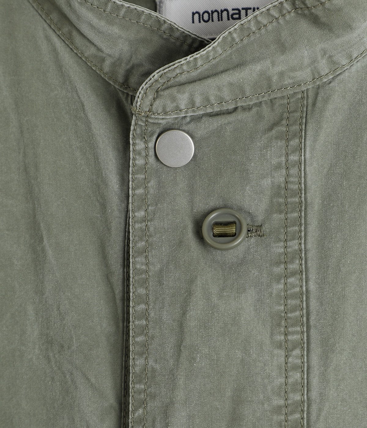 TROOPER SHIRT JACKET COTTON TYPEWRITER SULFUR DYE