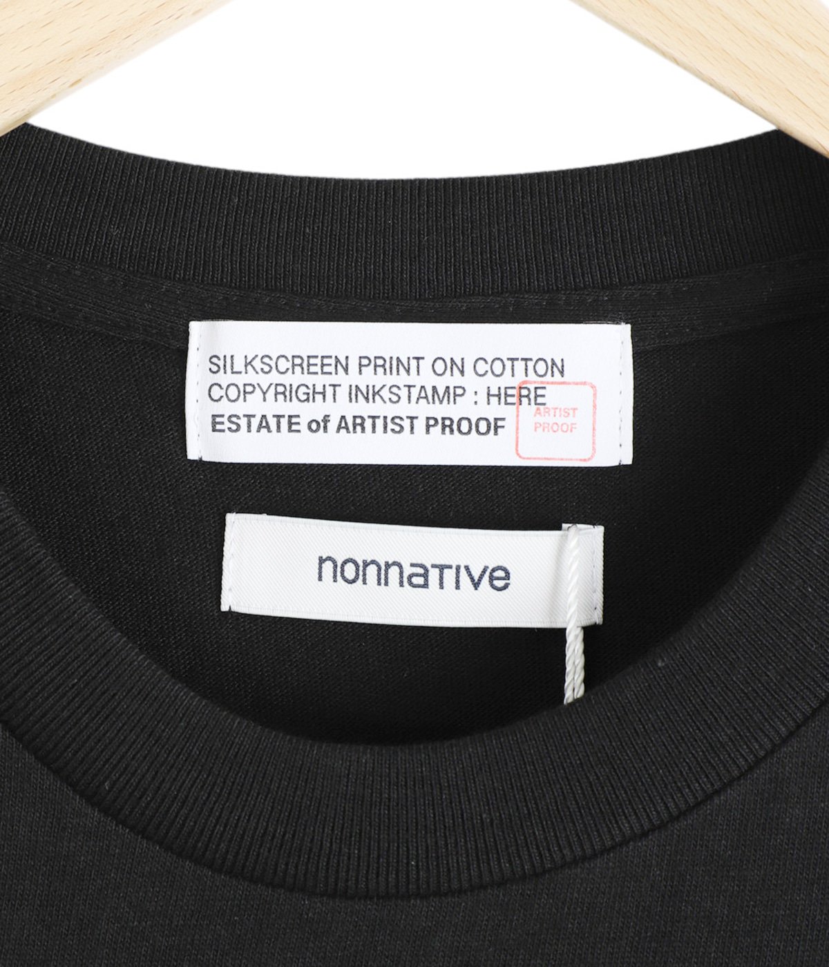 ARTIST PROOF / FRGMT × nonnative S/S TEE “Innovaten“ | nonnative