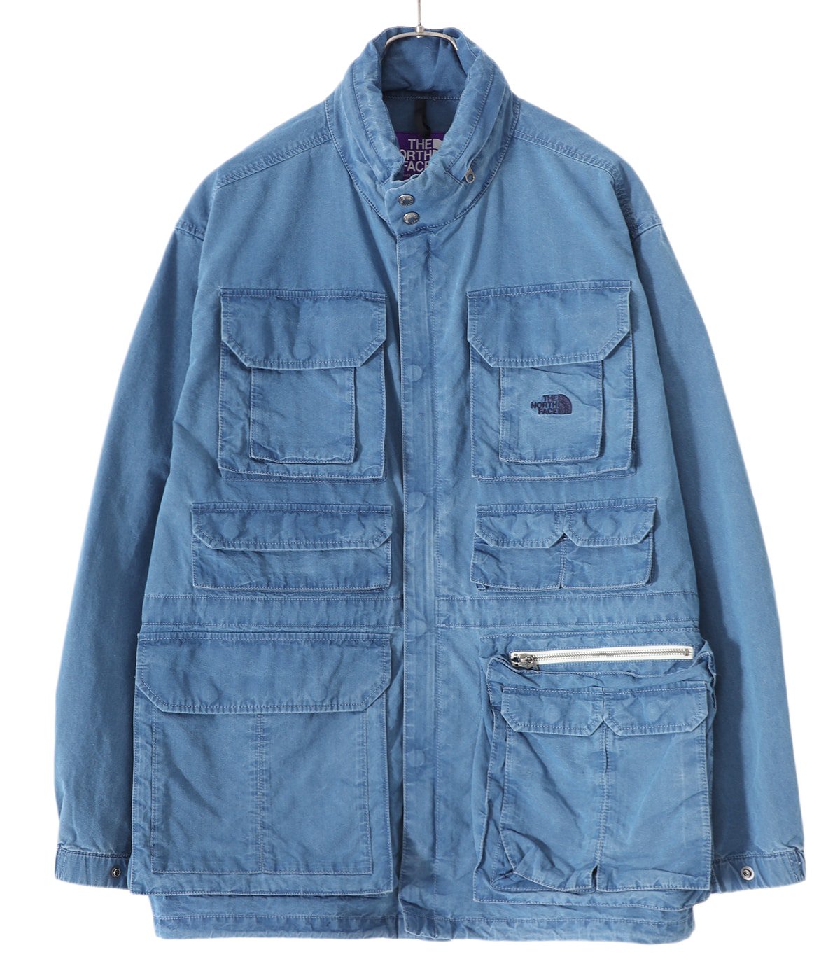 23ss ノースフェイスパープルレーベル Indigo Field Jacket-