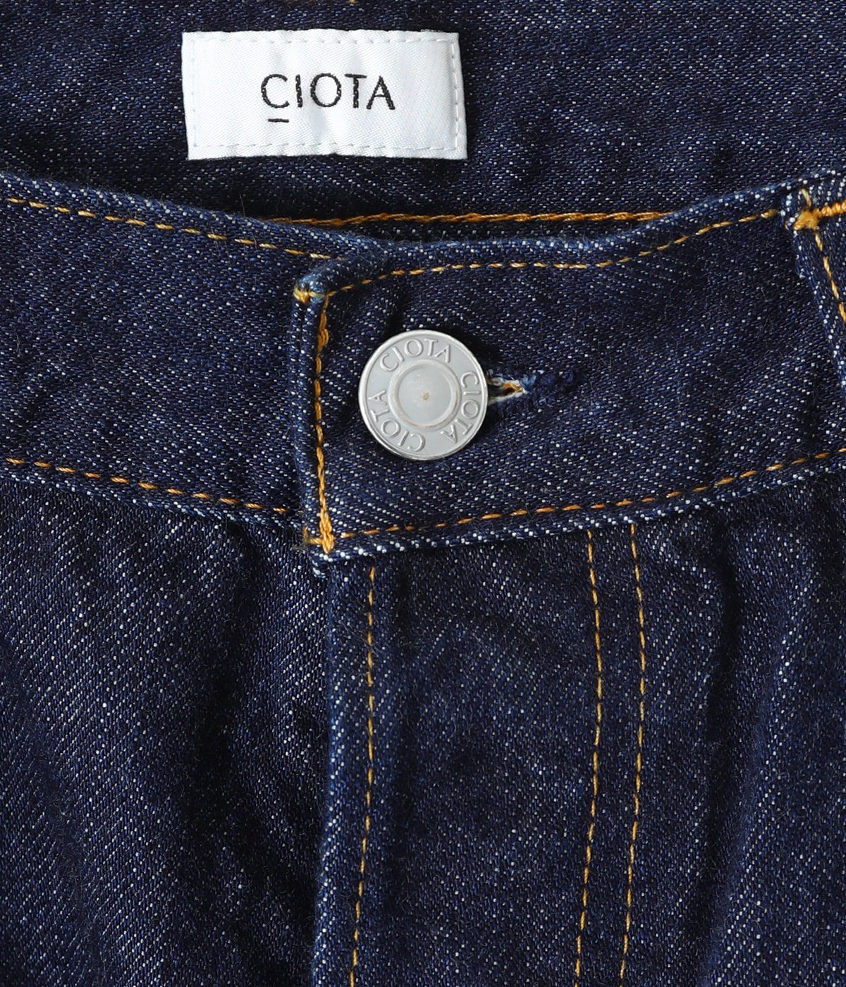 本藍 スビンコットン 13.5oz ストレートデニム | CIOTA(シオタ