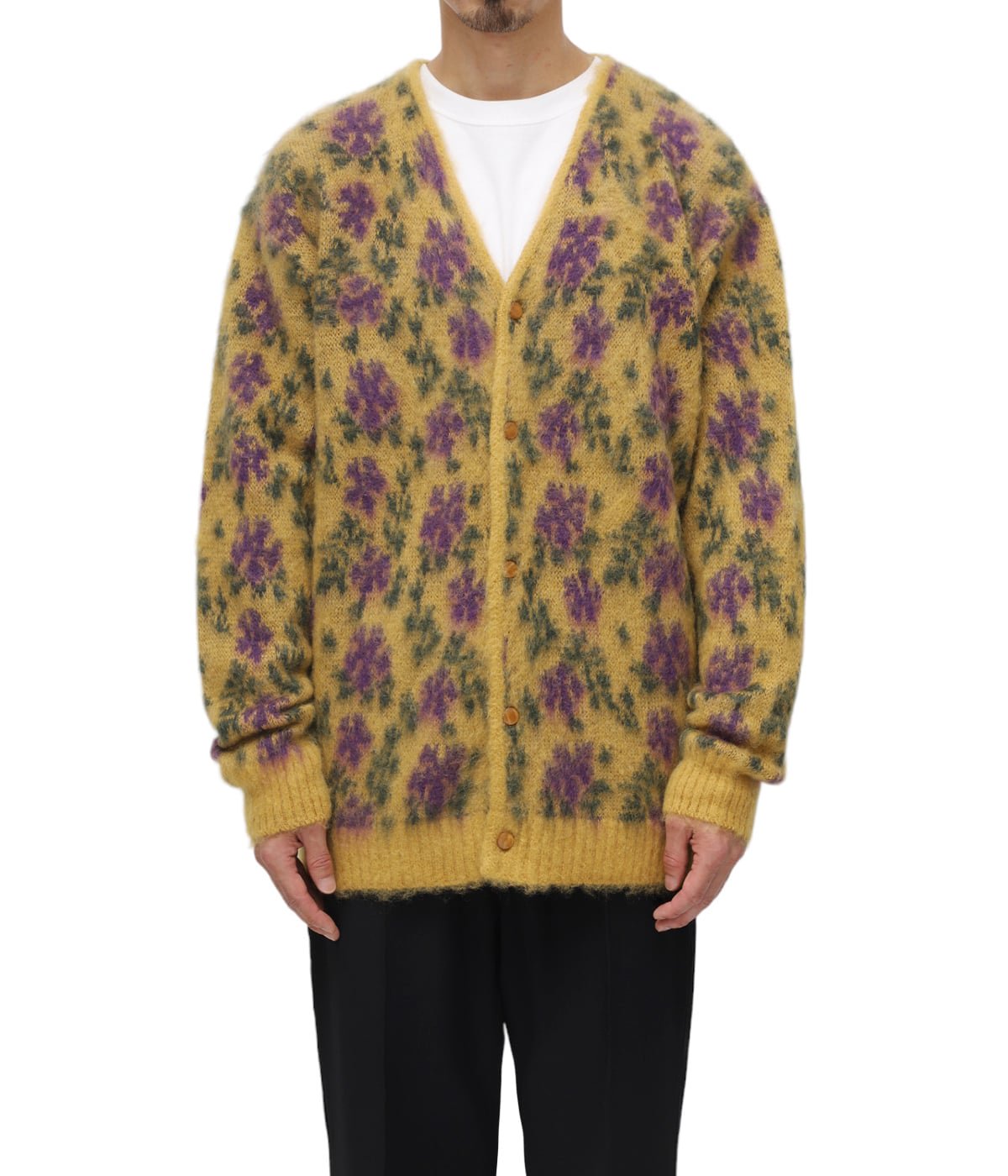 世界有名な NEEDLES ニードルズ カーディガン 美品S Flower Cardigan